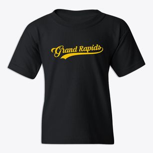 Grand Rapids Michigan Vintage Team Youth T-shirt
