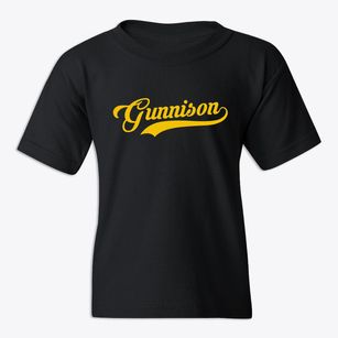 Gunnison Utah Vintage Team Youth T-shirt