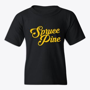 Spruce Pine North Carolina Vintage Team Youth T-shirt