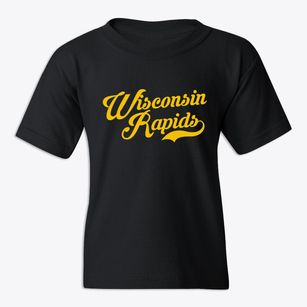 Wisconsin Rapids Wisconsin Vintage Team Youth T-shirt