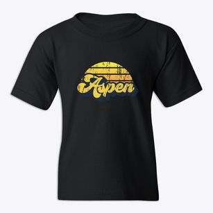 Aspen Colorado Sublime Sunset Youth T-shirt