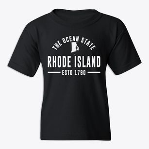  Rhode Island Motto Youth T-shirt