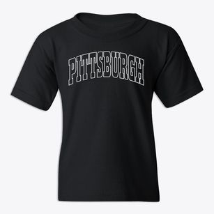 Pittsburgh Pennsylvania Trendy Block Youth T-shirt
