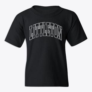 Littleton Massachusetts Trendy Block Youth T-shirt