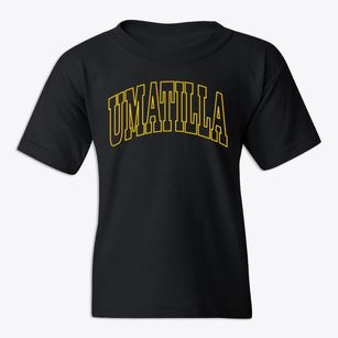 Umatilla Oregon Trendy Block Youth T-shirt