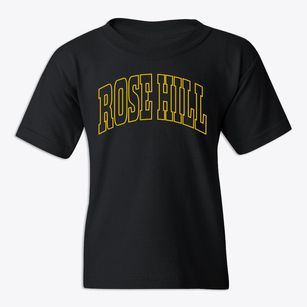 Rose Hill Kansas Trendy Block Youth T-shirt