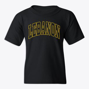 Lebanon Virginia Trendy Block Youth T-shirt