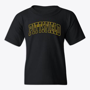 Pittsfield New York Trendy Block Youth T-shirt