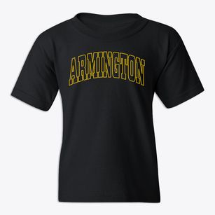 Armington Illinois Trendy Block Youth T-shirt
