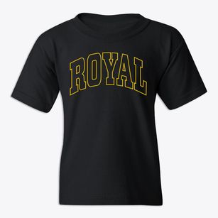 Royal Illinois Trendy Block Youth T-shirt