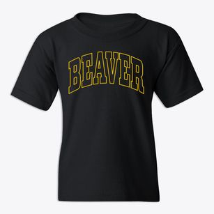 Beaver Oregon Trendy Block Youth T-shirt