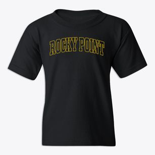 Rocky Point Montana Trendy Block Youth T-shirt