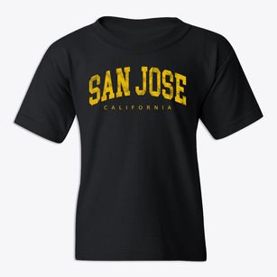 San Jose California Urban Vibe Youth T-shirt