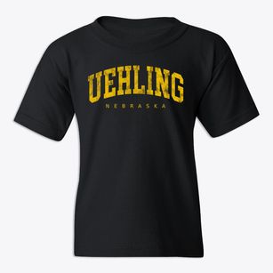 Uehling Nebraska Urban Vibe Youth T-shirt
