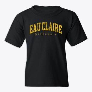 Eau Claire Wisconsin Urban Vibe Youth T-shirt