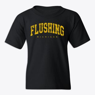 Flushing Michigan Urban Vibe Youth T-shirt
