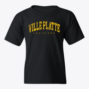 Ville Platte Louisiana Urban Vibe Youth T-shirt