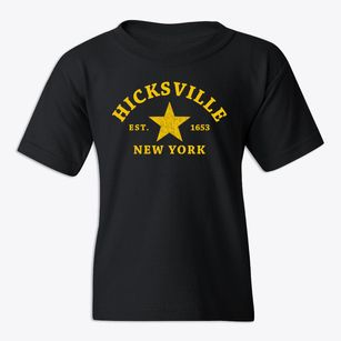 Hicksville New York Star Youth T-shirt