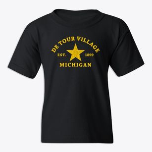 De Tour Village Michigan Star Youth T-shirt