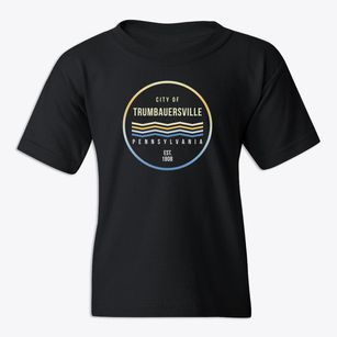 Trumbauersville Pennsylvania Color Fade Youth T-shirt