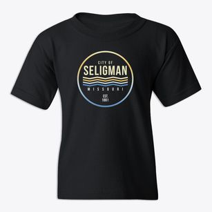 Seligman Missouri Color Fade Youth T-shirt