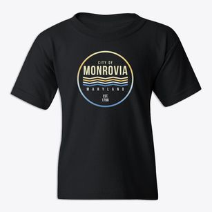 Monrovia Maryland Color Fade Youth T-shirt