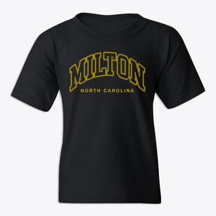 Milton North Carolina Inline Youth T-shirt