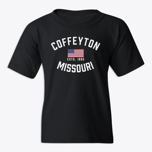 Coffeyton Missouri Patriot Youth T-shirt