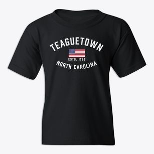 Teaguetown North Carolina Patriot Youth T-shirt