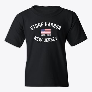 Stone Harbor New Jersey Patriot Youth T-shirt