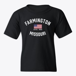 Farmington Missouri Patriot Youth T-shirt
