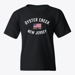 Oyster Creek New Jersey Patriot Youth T-shirt