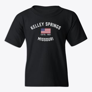 Kelley Springs Missouri Patriot Youth T-shirt
