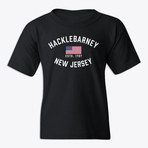 Hacklebarney New Jersey Patriot Youth T-shirt