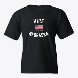 Hire Nebraska Patriot Youth T-shirt