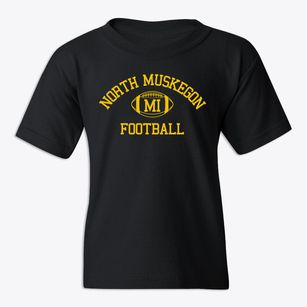North Muskegon Michigan Football Youth T-shirt