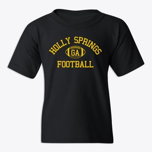 Holly Springs Georgia Football Youth T-shirt