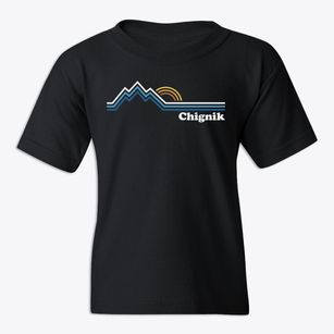 Chignik Alaska Mountain View Youth T-shirt
