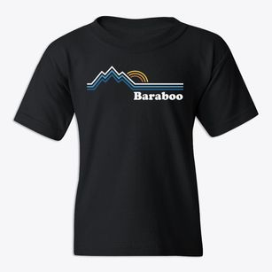 Baraboo Wisconsin Mountain View Youth T-shirt
