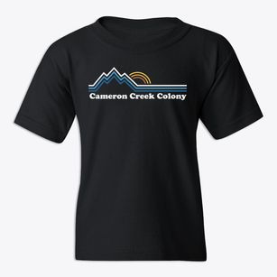 Cameron Creek Colony California Mountain View Youth T-shirt