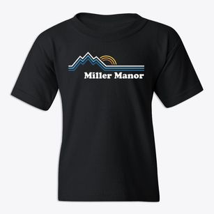 Miller Manor Pennsylvania Mountain View Youth T-shirt