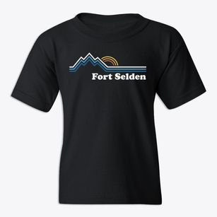 Fort Selden New Mexico Mountain View Youth T-shirt