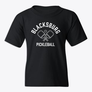 Blacksburg Virginia Pickleball Youth T-shirt