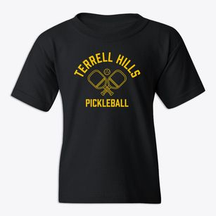 Terrell Hills Texas Pickleball Youth T-shirt