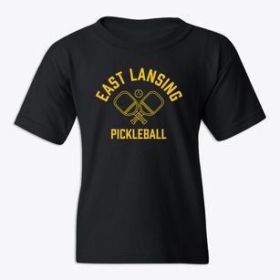 East Lansing Michigan Pickleball Youth T-shirt