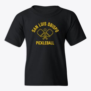 San Luis Obispo California Pickleball Youth T-shirt