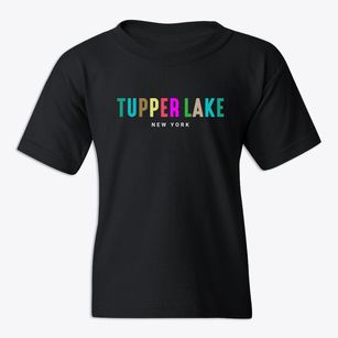 Tupper Lake New York Color Pop Youth T-shirt