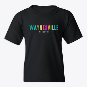 Waynesville Missouri Color Pop Youth T-shirt