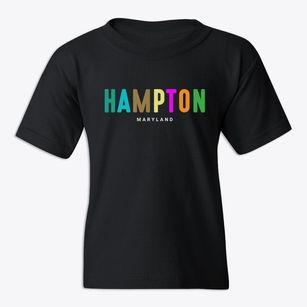 Hampton Maryland Color Pop Youth T-shirt