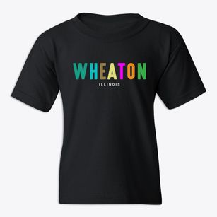 Wheaton Illinois Color Pop Youth T-shirt